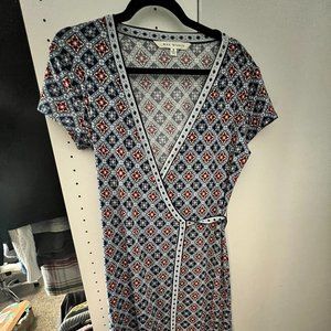 MAX STUDIO WRAP DRESS